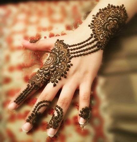 simple mehndi designs for hands