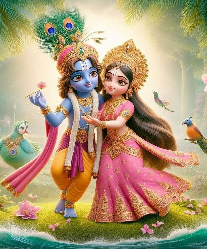 best radha krishna dp for whatsapp