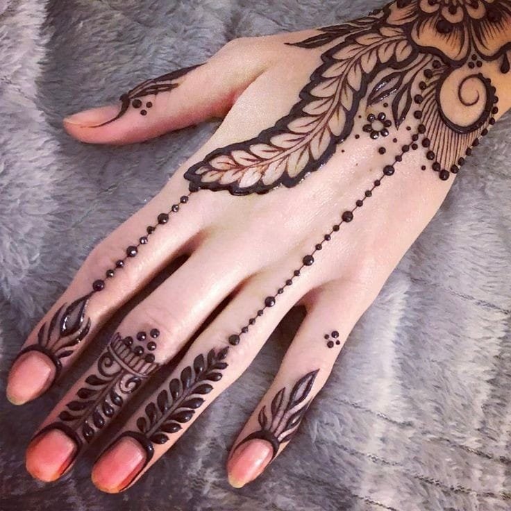 mehndi design easy and beautiful