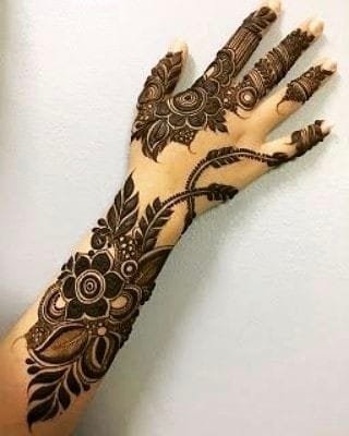 new mehndi design