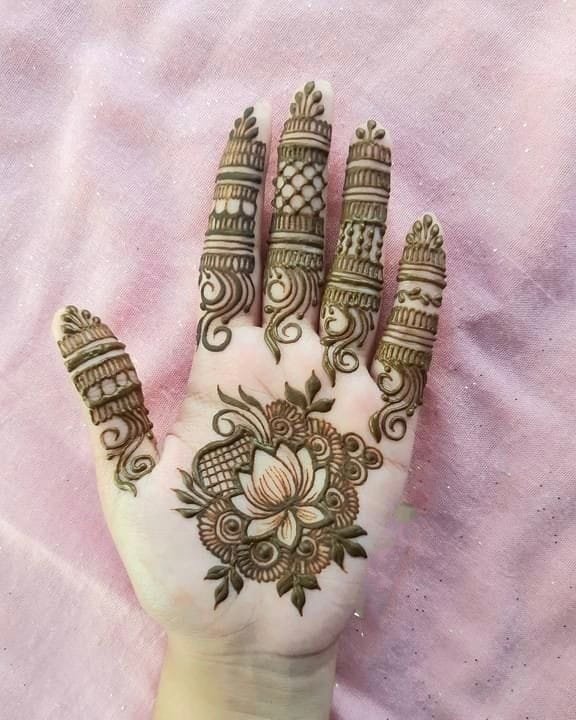 mehndi design for beginners