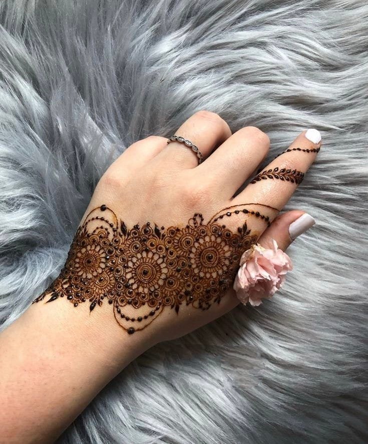 mehndi design for beginners