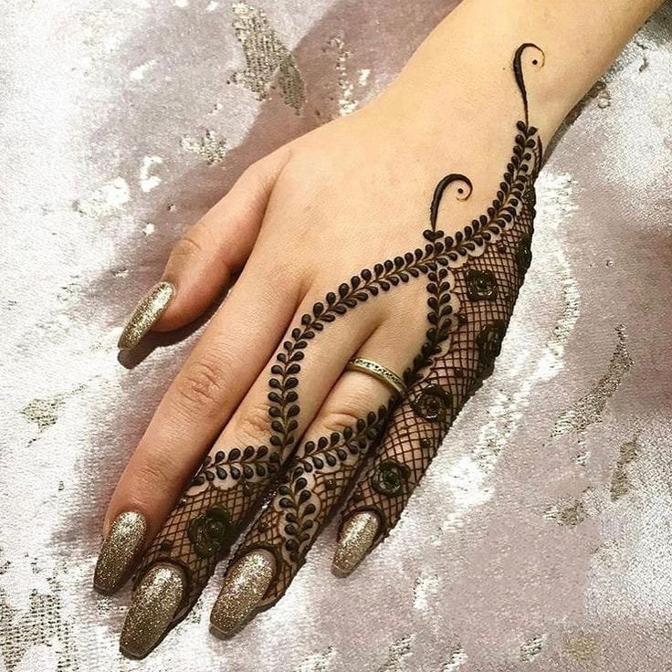 mehndi design for beginners