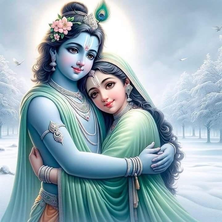 best radha krishna dp