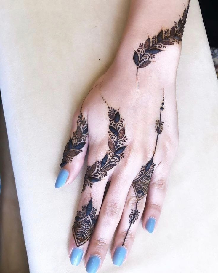 mehndi design arabic