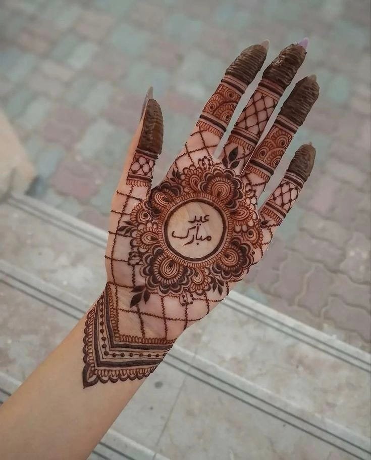 simple mehndi design new