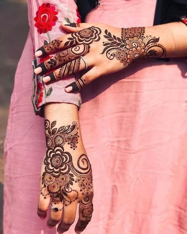 mehndi design for beginners