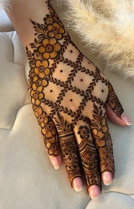 mehndi design dulha dulhan