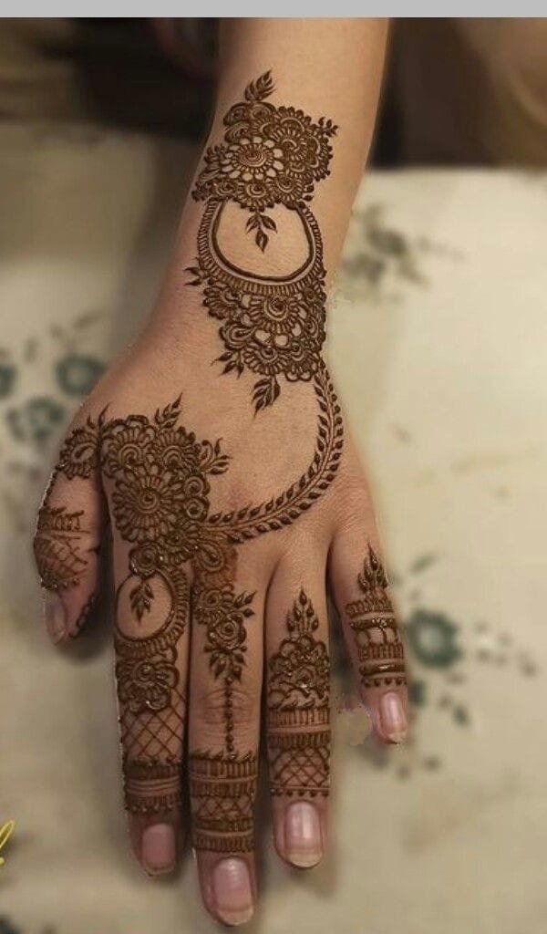 mehndi design full