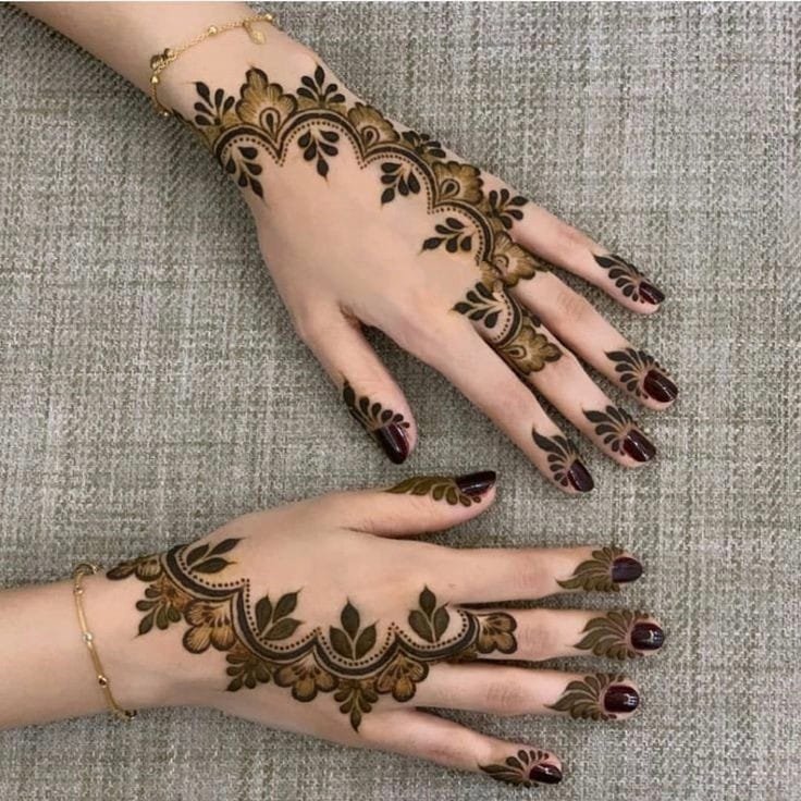 mehndi design for beginners