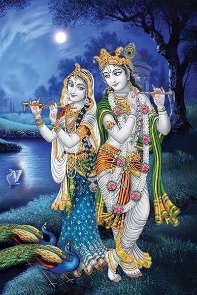 radha krishna cool image