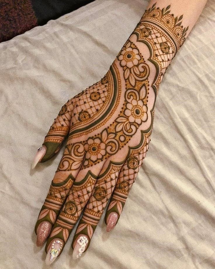 simple mehndi design