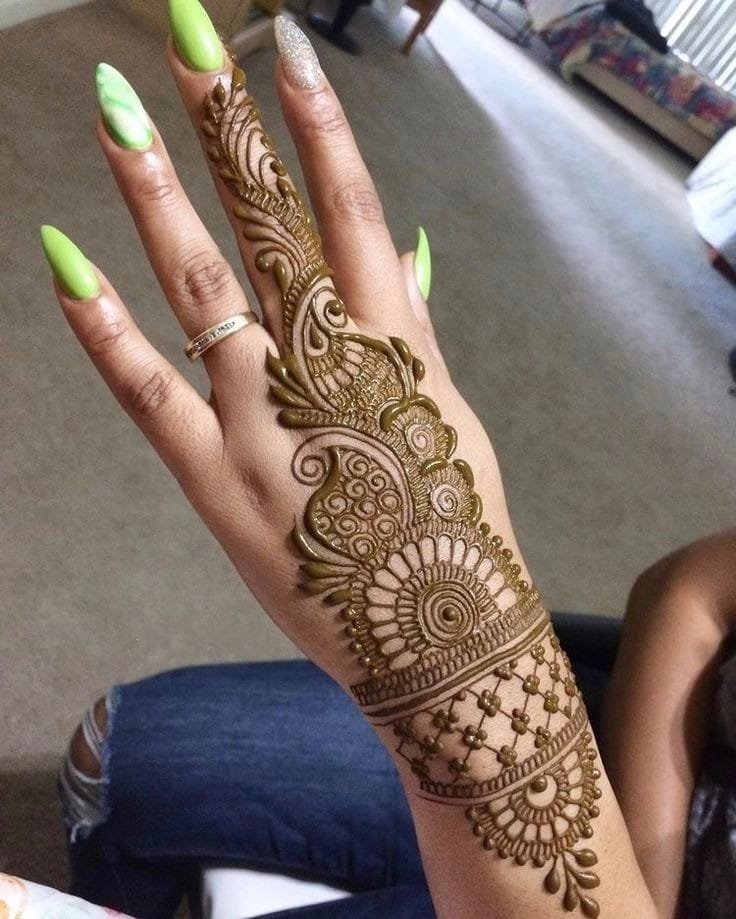 simple mehndi design