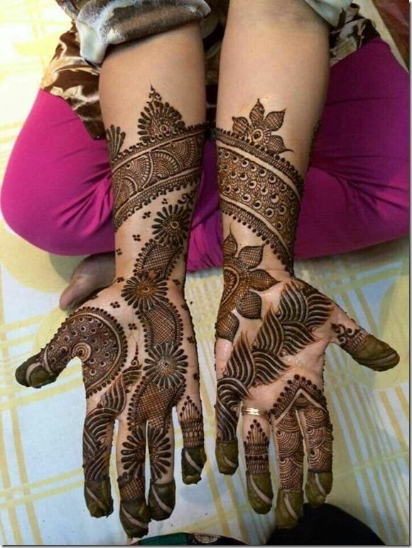 bridal mehndi design