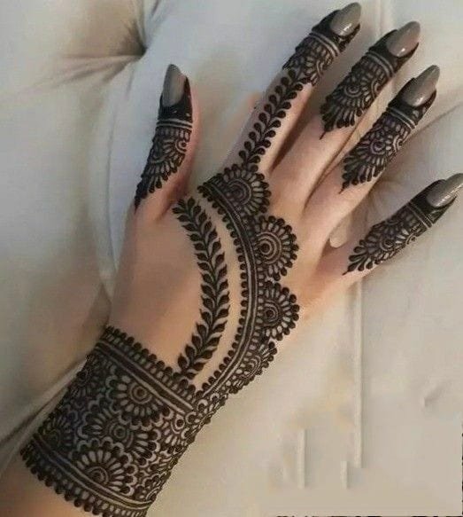 mehndi design dulhan