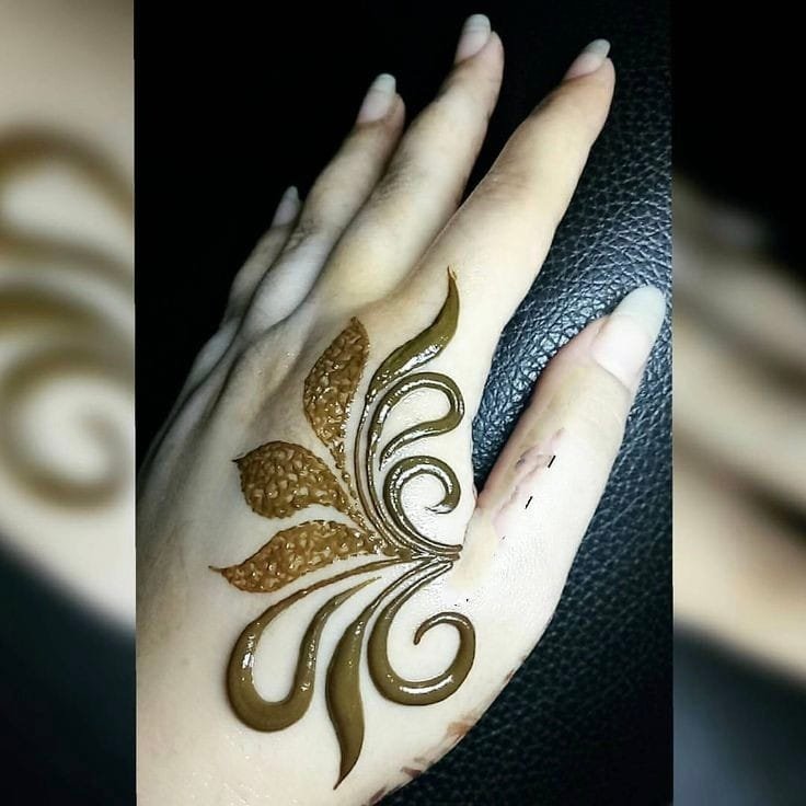 simple mehndi design