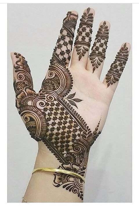 simple mehndi design