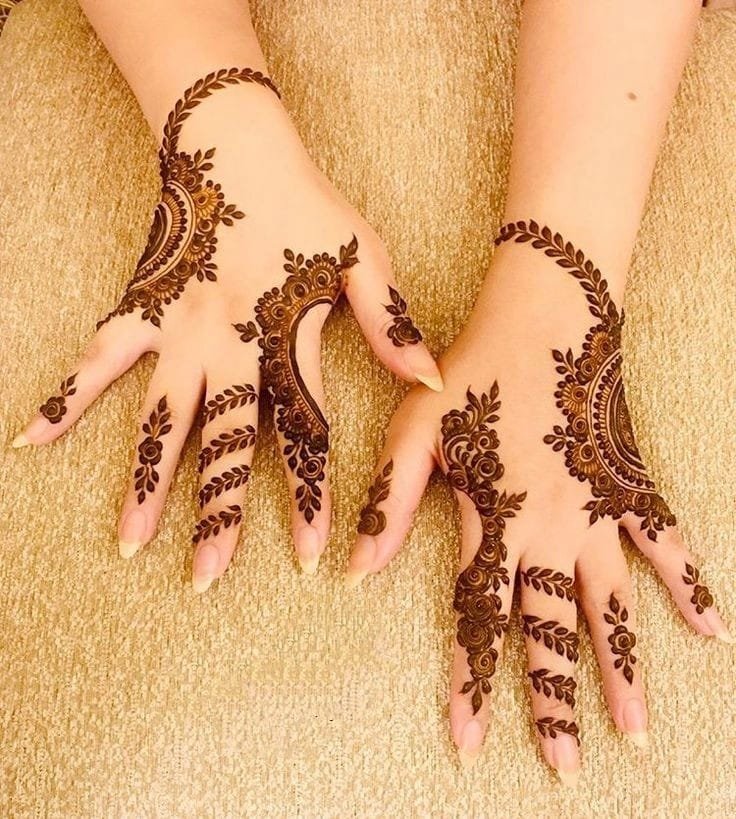 cute mehndi design