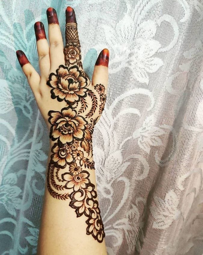 mehndi design beginners