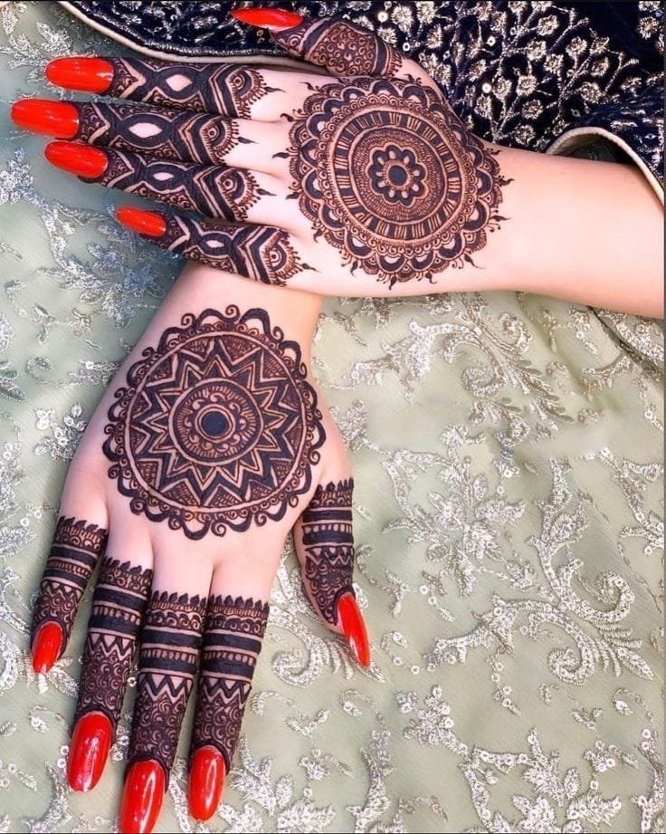 simple mehndi design new