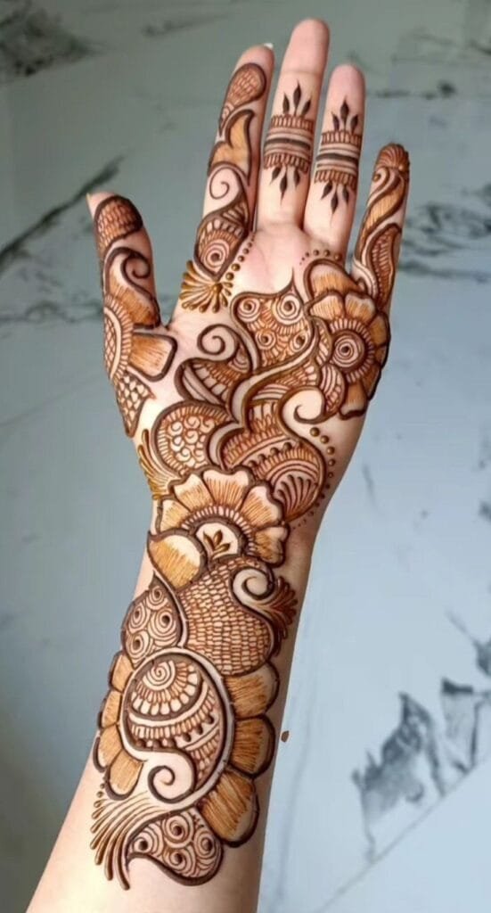 simple mehndi design