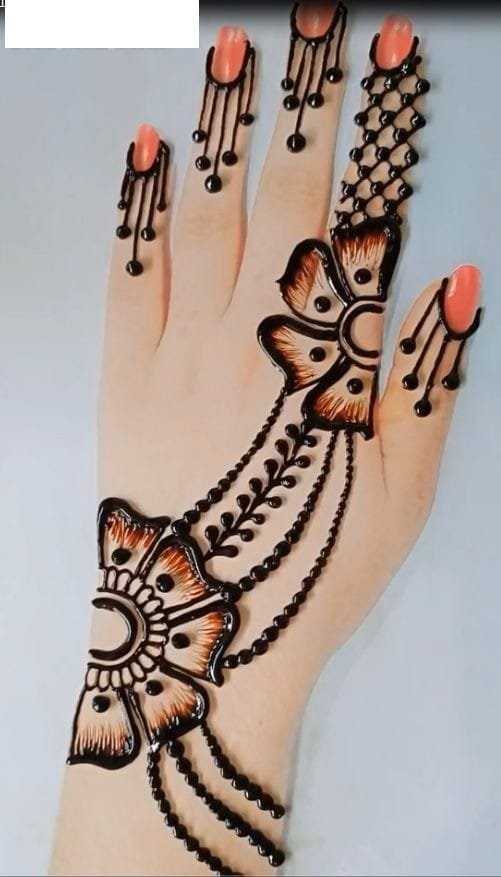 simple mehndi design