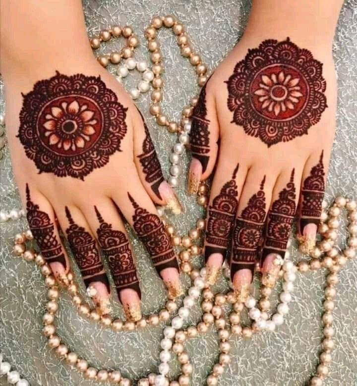 simple mehndi design