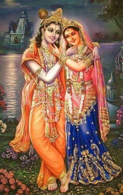 radha krishna images child