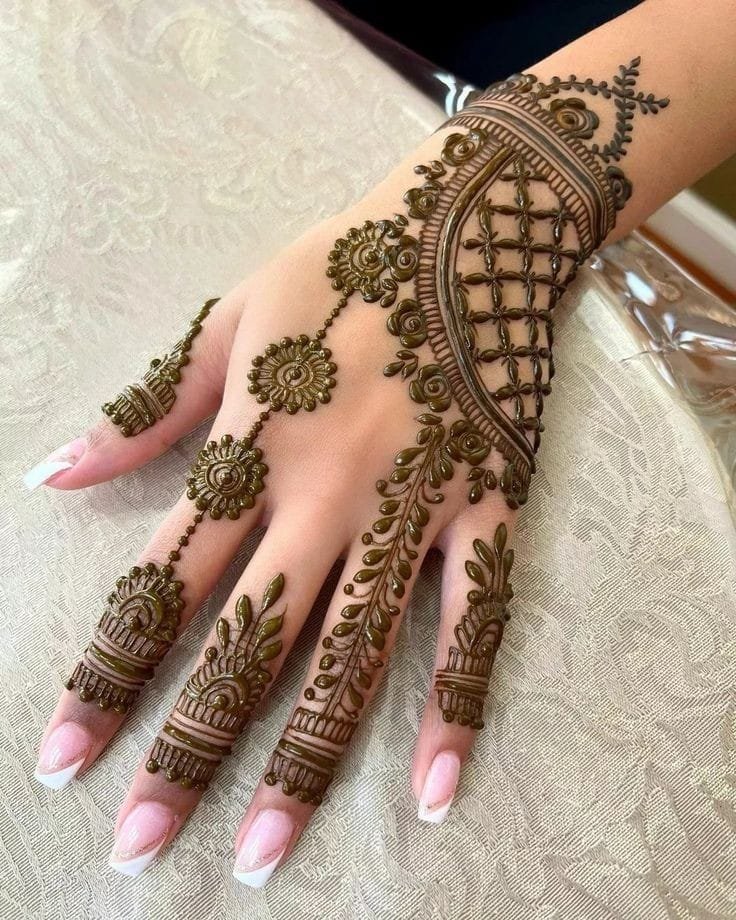 simple mehndi design