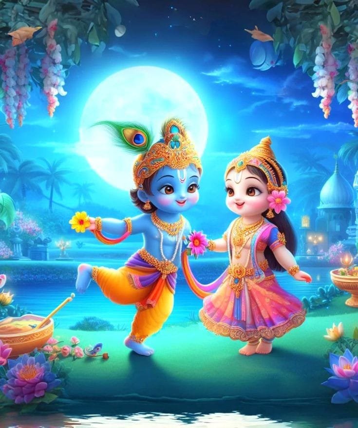 radha krishna dp download