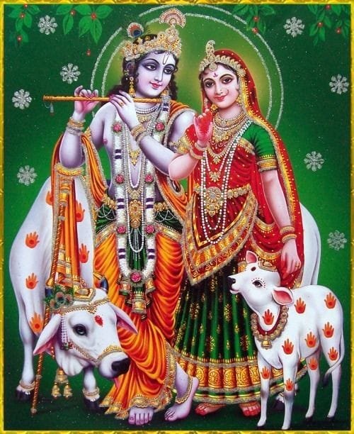 radha krishna background images