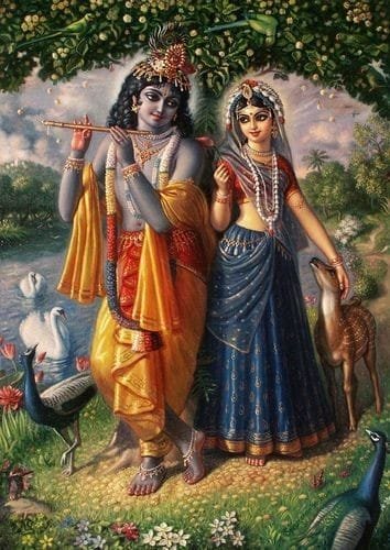 krishna radha best image