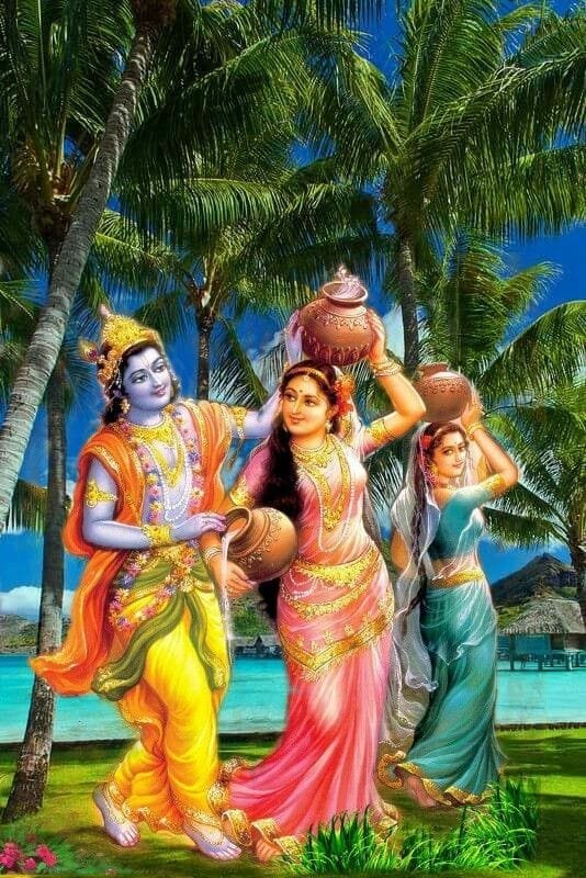 radha krishna image beautiful