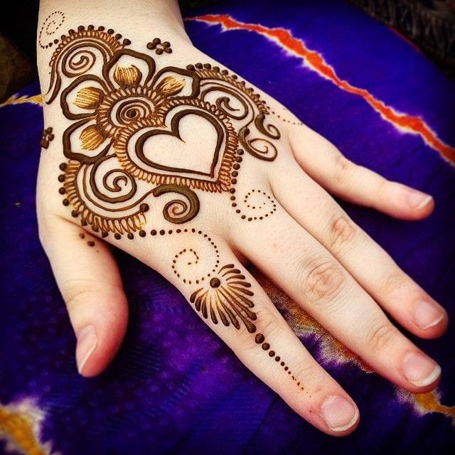 mehndi design arabic full hand