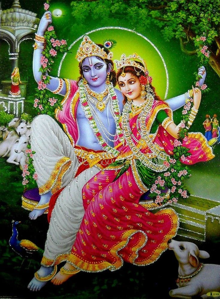 krishna aur radha ki image