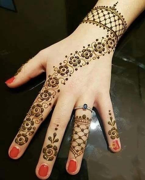 mehndi design easy and beautiful