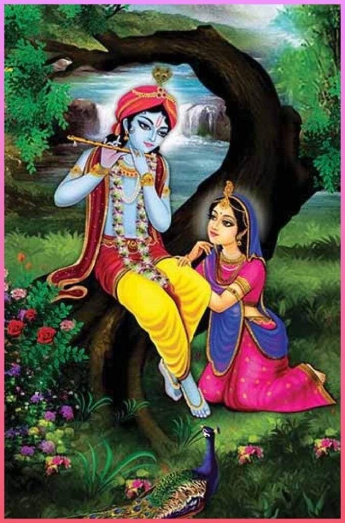 radha krishna dp for instagram