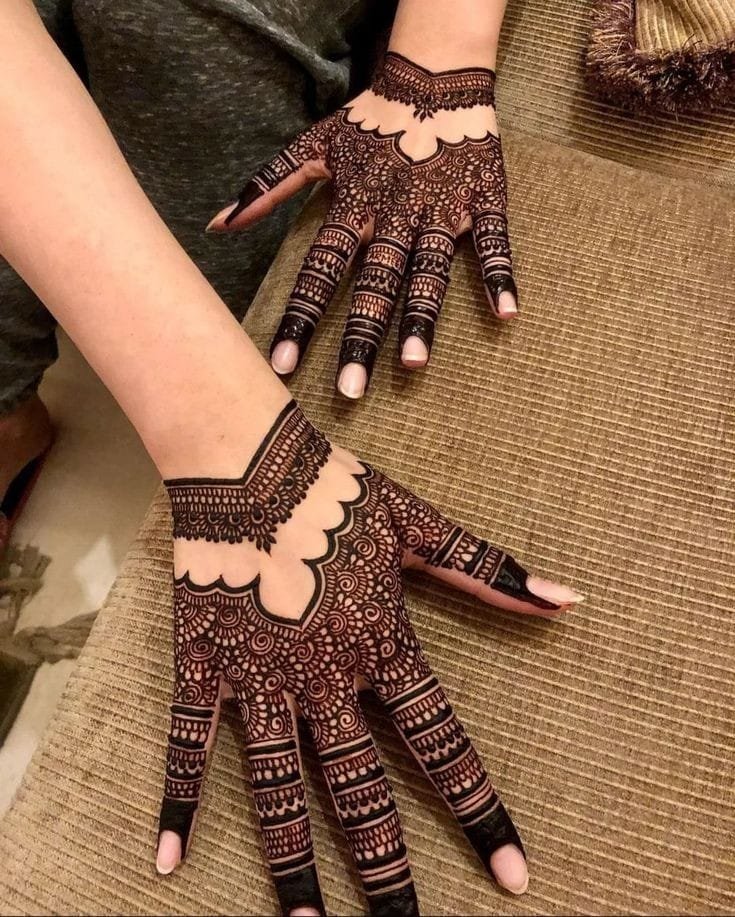 mehndi design aesthetic