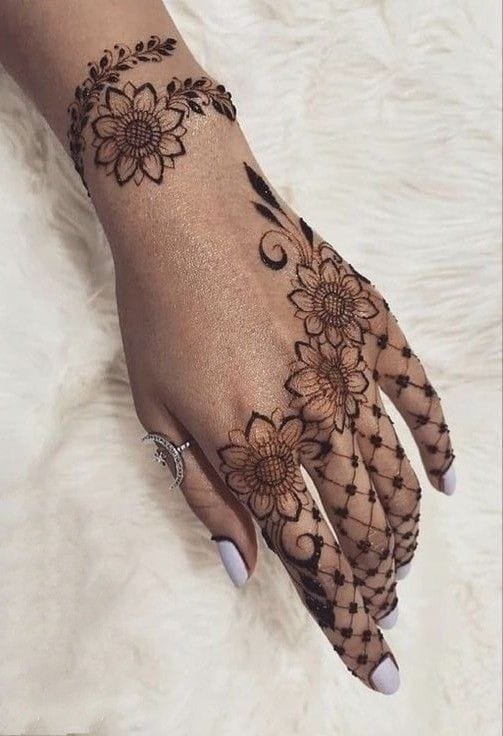 mehandi design simple