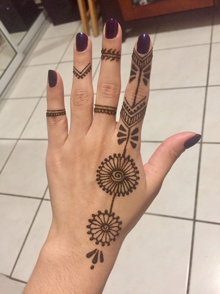 mehandi design easy