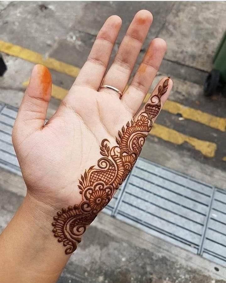 easy mehndi design