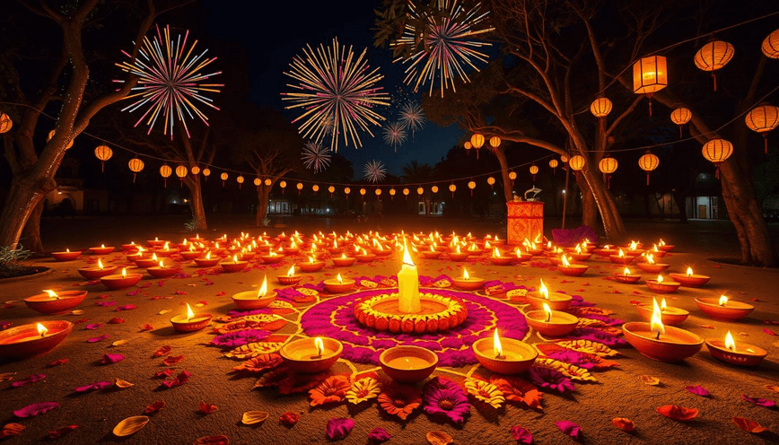 diwali art