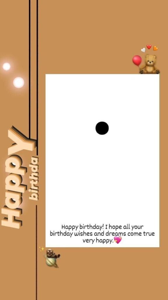 birthday photo frame app