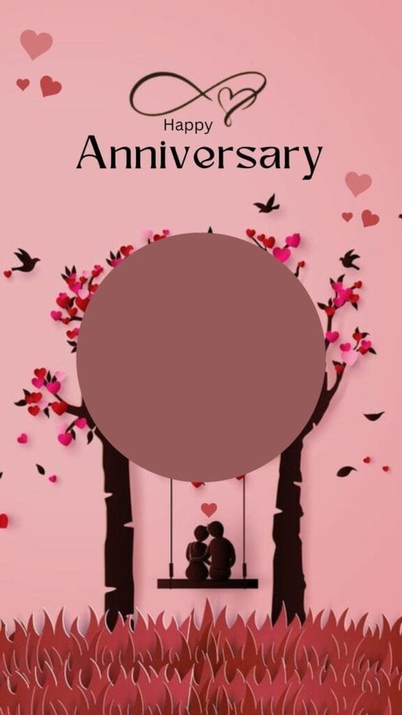 happy anniversary photo frame images