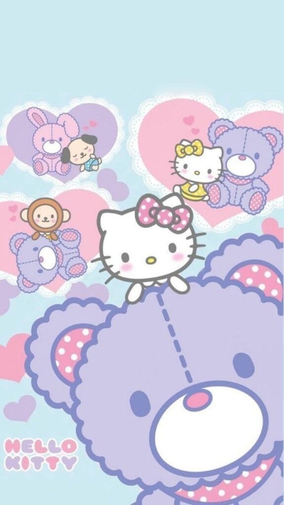 hello kitty picture to color