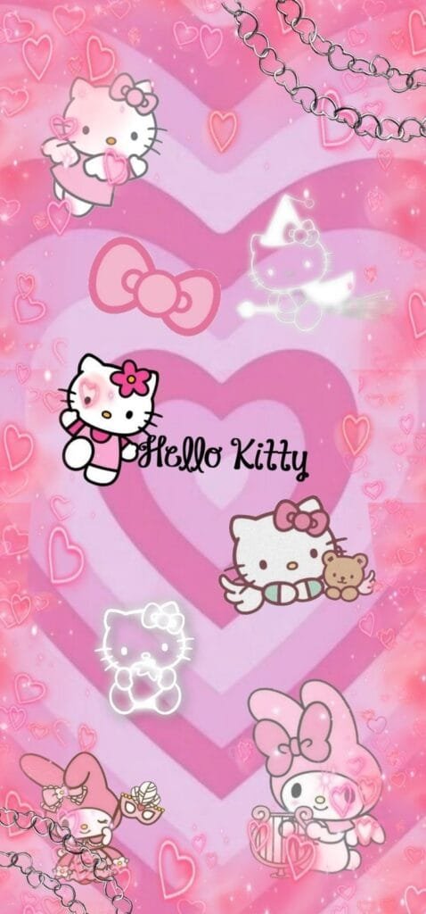 hello kitty photo booth template