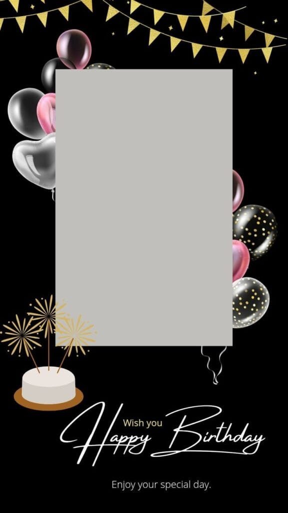 birthday photo frame apk