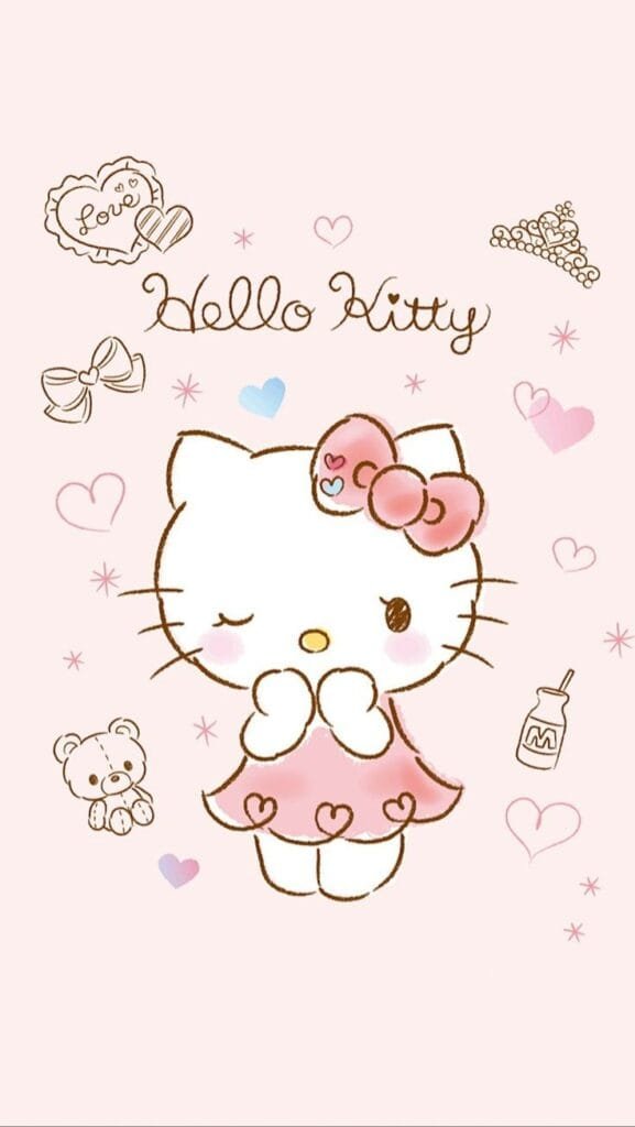 cute hello kitty picture wallpaper