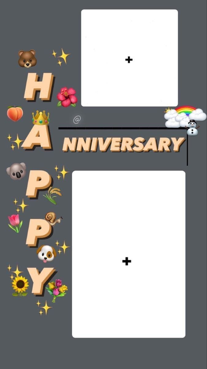 wedding anniversary photo frame design