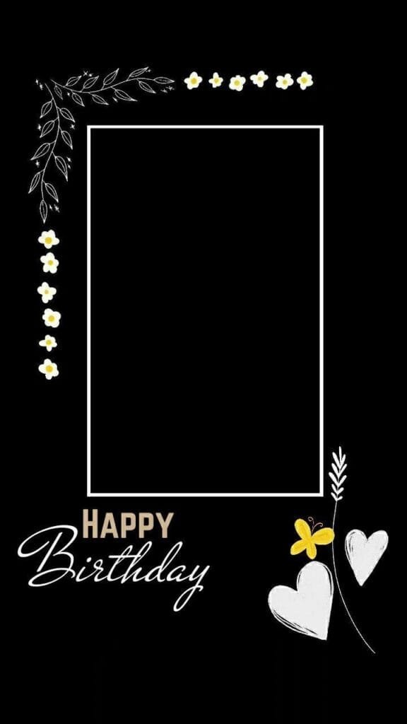 birthday photo frame clipart